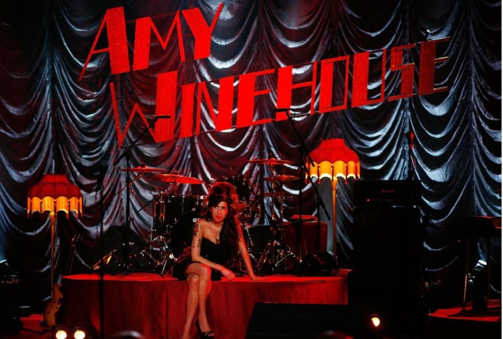 Amy en los grammys